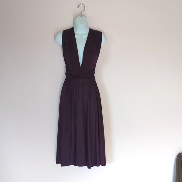 Purple Multiway Infinity Dress - Picture 1 of 4